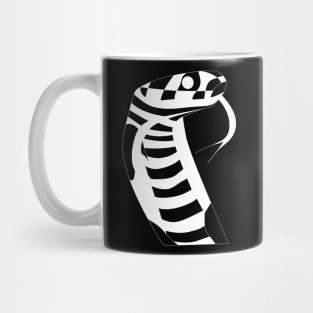 light white serpent snake ecopop Mug